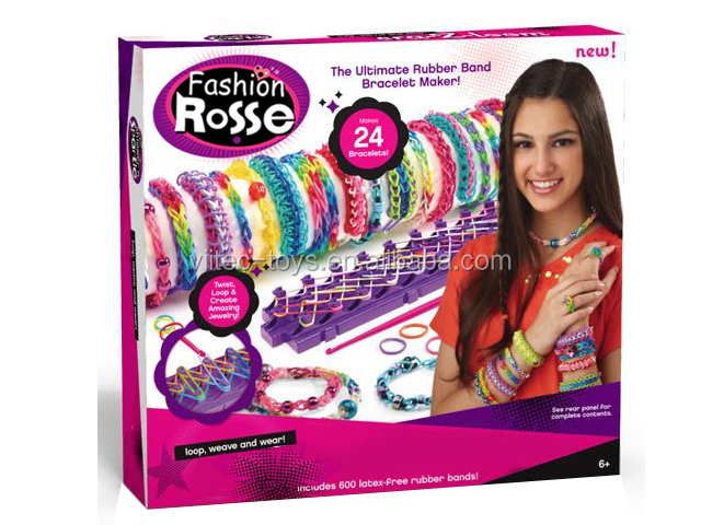 ・カラフルなloomband064268#girlsジュエリー問屋・仕入れ・卸・卸売り