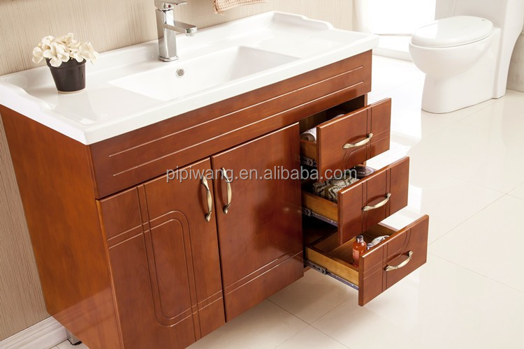 高品質無垢材浴室ウォールキャビネットH02163A仕入れ・メーカー・工場