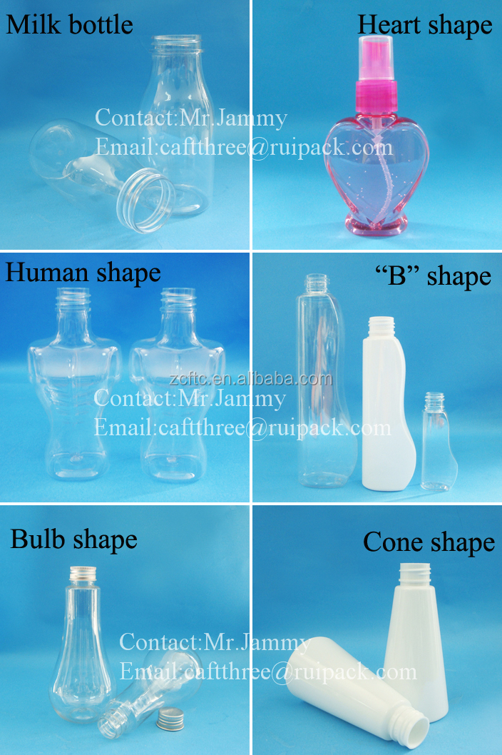 Fda Certification 200ml Pet Clear Milk Bottle With Plastic Screw Cap/pet Printing Milk Bottle