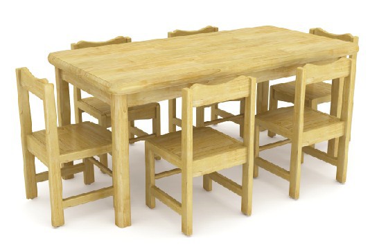 木製用家具の幼稚園小学校のカラフルな木の机仕入れ・メーカー・工場