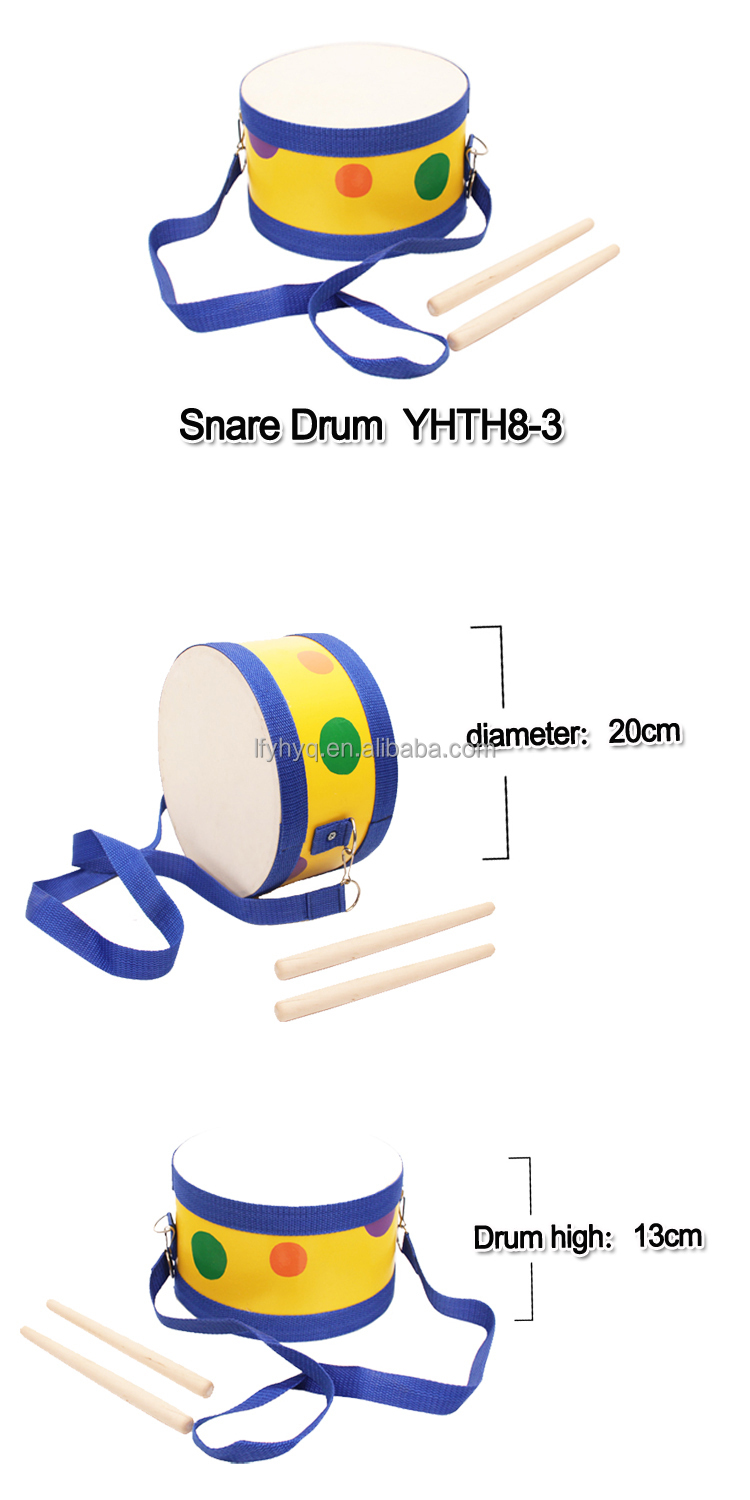 Vente à chaud adulte enfants PVC têtes de tambour 5PCS tambour 2 Cymbale  coloré instrument de musique Poplar Wood Jazz tambour pour Débutants /  étudiants - Chine Instruments de musique et tambour