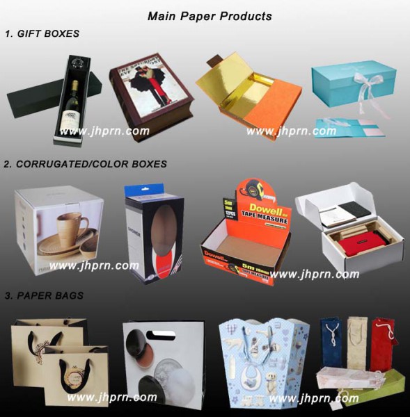 custom claret-red printed champagne gift box