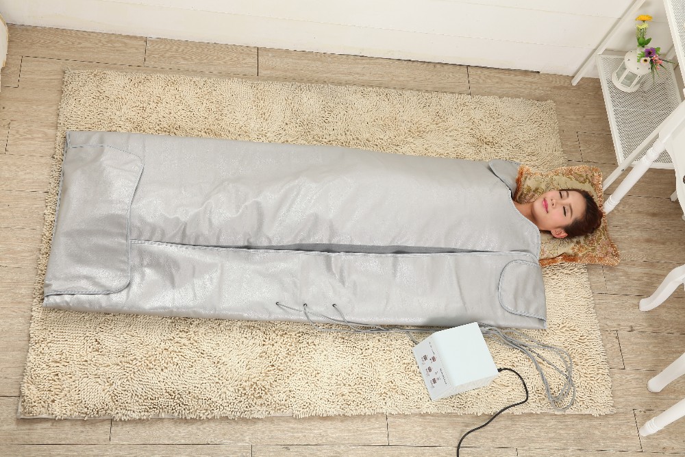 Infrared sauna blanket with double zipper S-101 - 36609161