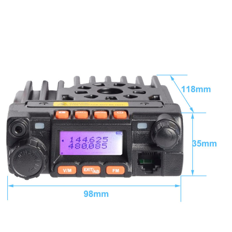 Dual Band VHF&UHF Digital Mobile Radio