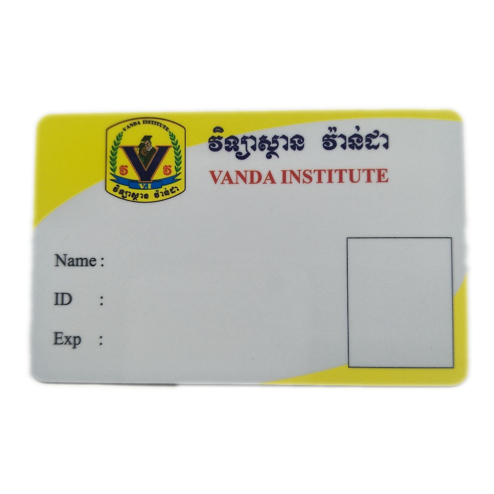 printable name card pvc clear namecard plastic transparent cards