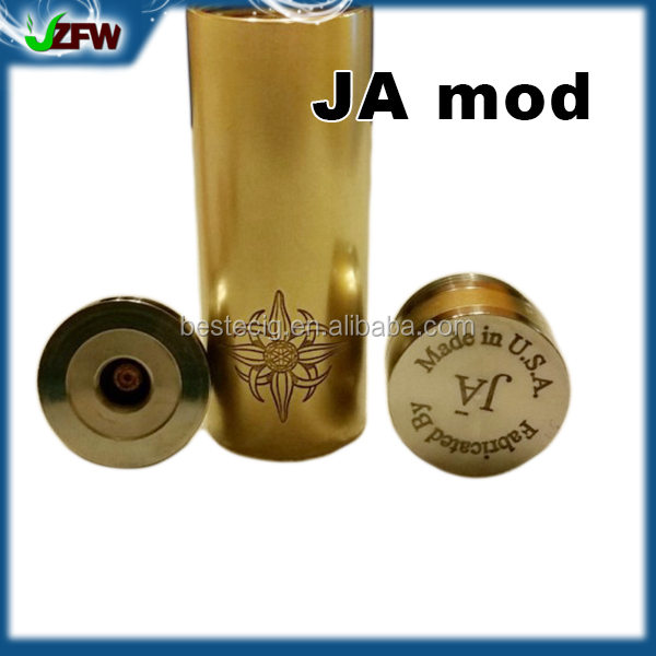 New product 2014 mechanical ja mod, ja mod clone, ja mod with 18650 battery