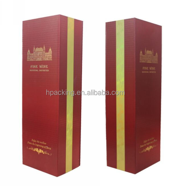 red wine paper box & cardboard gift boxes for wine glasses boxes