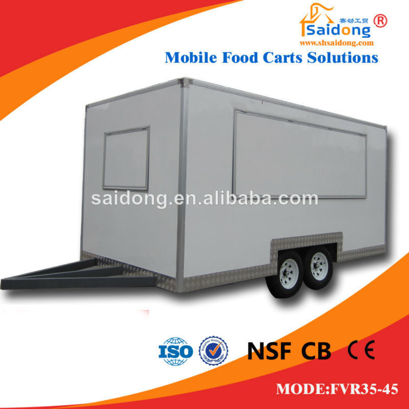 New Model Mobile Catering Food Cart For Sale Fast Catering Food Cart