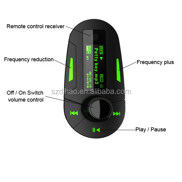 ユーザーマニュアルdihao指示車のmp3プレーヤーfmトランスミッタ付きusbマニュアル問屋・仕入れ・卸・卸売り