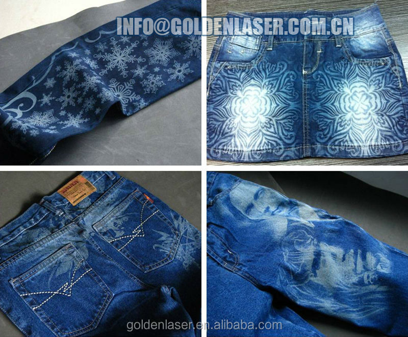 Laser Jeans Engraving For Moustache And Shadow Effect Buy Laser Jeans