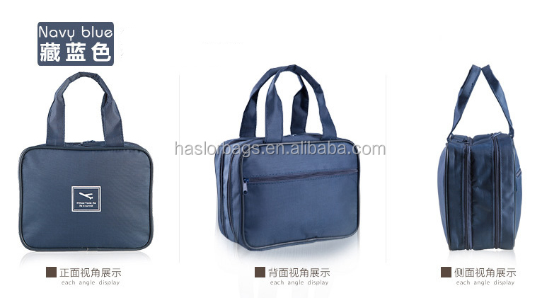 2015 Waterproof Travel toiletry bag,cosmetic bag organizer bags with hanger