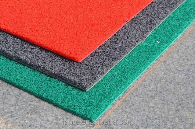 Green Plastic Carpet Car Mat Doormat Corridor Floor Mat Pvc Mats