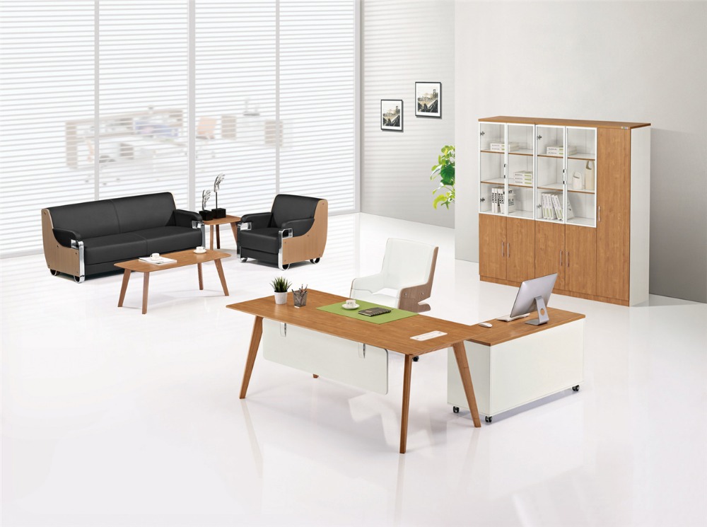 木製オフィスの会議テーブルの仕様とソリッドウッドベースid3030会議構成仕入れ・メーカー・工場