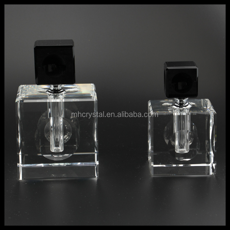 黒い四角mh-x0690クリスタル香水噴霧器付きボトル仕入れ・メーカー・工場