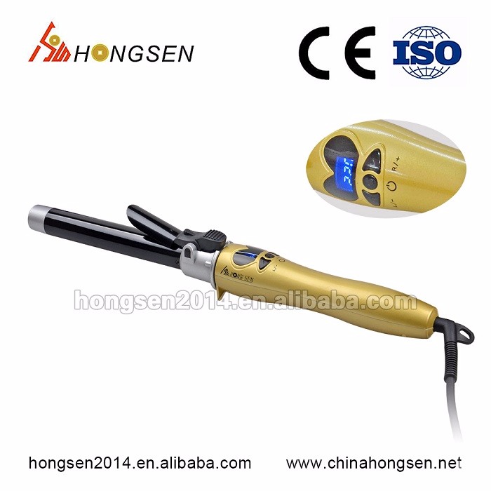 Best selling name brand electric hair brush comb hair straightener