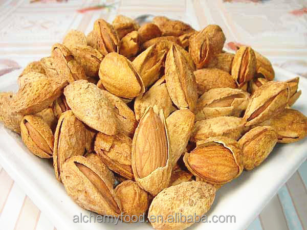 Delicious Almonds in shell with ISO, HACCP