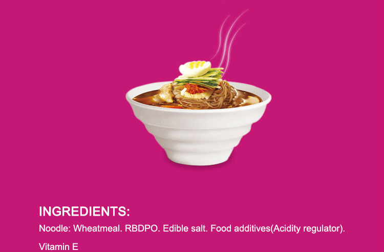 Quick cooking instant noodle