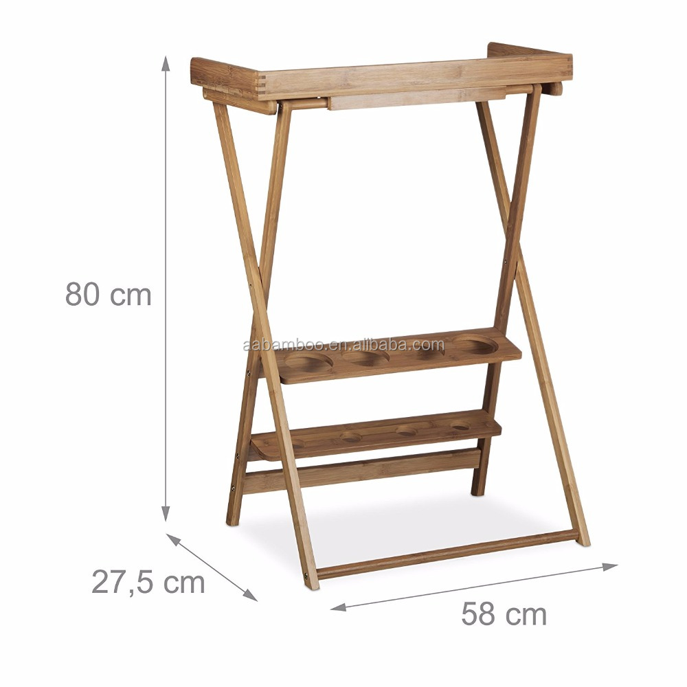 Floding bamboo table4