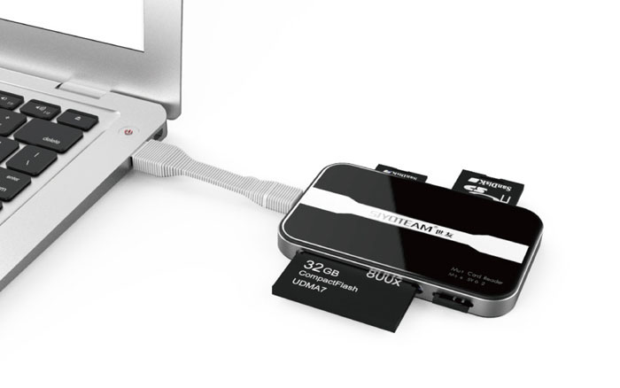 Купить все-в-1 usb 2.0 компактных флэш-multi памяти карты читатель cf ...
