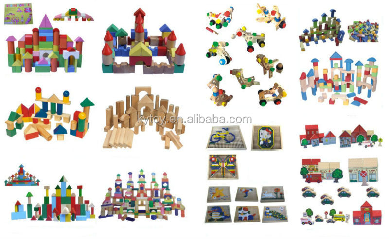 の子供カラフルな木製磁気ビルディング・ブロック販売問屋・仕入れ・卸・卸売り