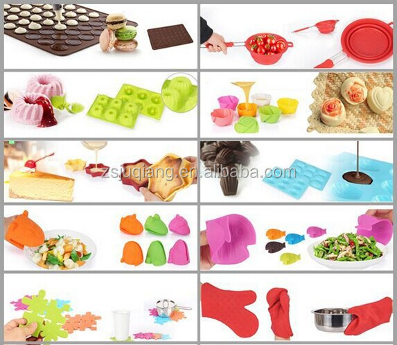 new design 6 cavity easter egg shaped silicone cake molds chocolate molds