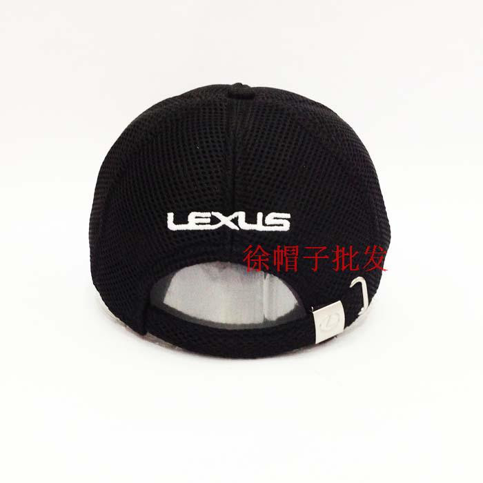 Wholesale baseball hat with inwrought Lexus Car Logo picture sunbonnet for F1 motor racing with air hole sport peaked cap (8)