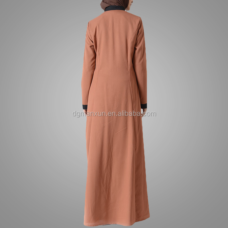 Latest embroidered muslim front open abaya islamic clothing for women turkish cardigan (6).jpg