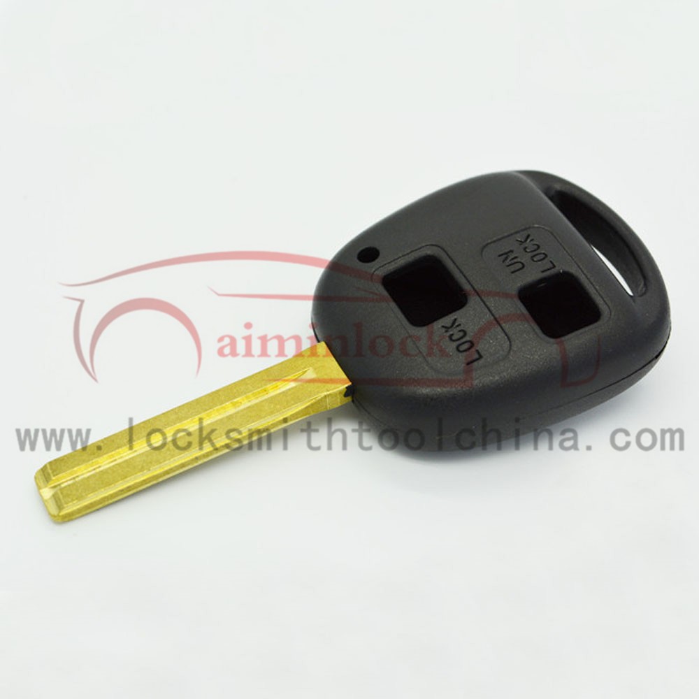 Car Key Case For Toyota 2-button Remote Key Shell(TOY48) AML031437