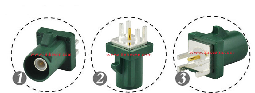 緑fakraストレートオスrfコネクタ自動車用仕入れ・メーカー・工場