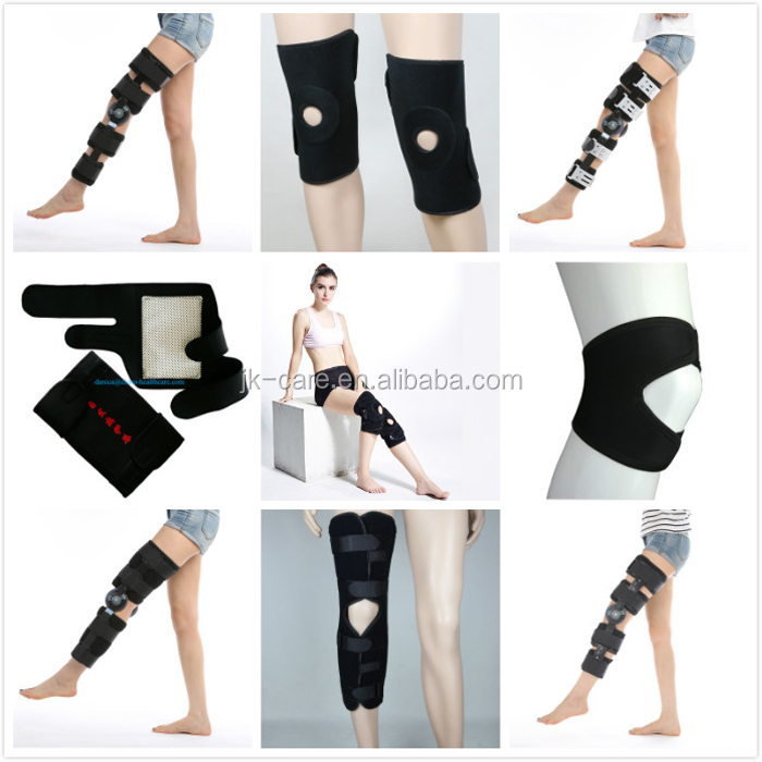 新しい調整可能なrom膝サポート2015ヒンジ調整可能な膝歩行装具安い価格で仕入れ・メーカー・工場