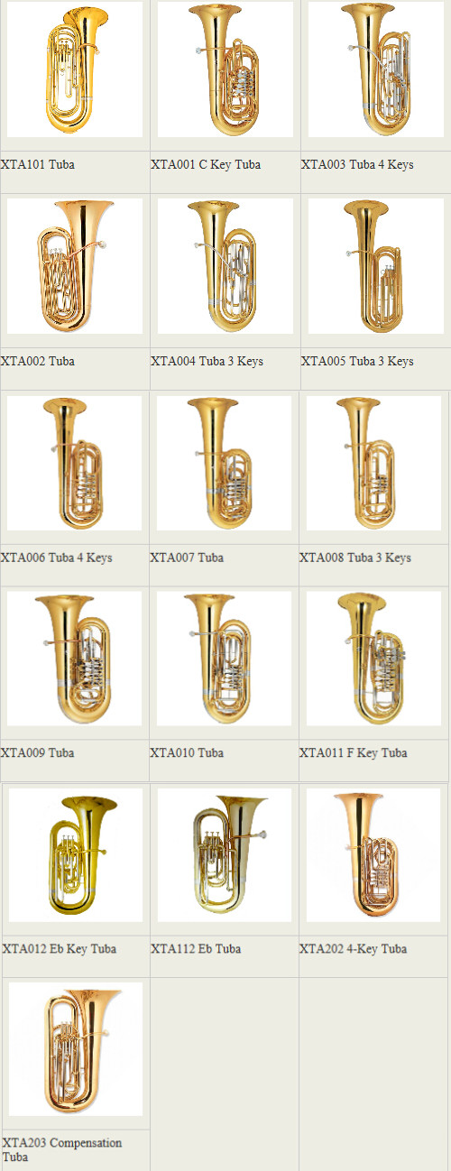 Xta101 Popular Bb Tuba Mini Tuba Buy Tuba,Mini Tuba,Bb Tuba Product