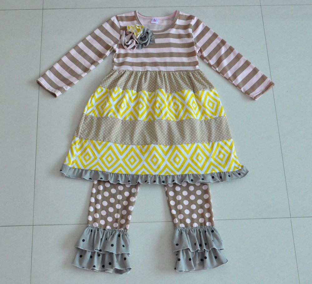 幼児の女の子ブティック衣装感謝祭子供ブティック服安い卸売衣装秋用子供女の子仕入れ・メーカー・工場