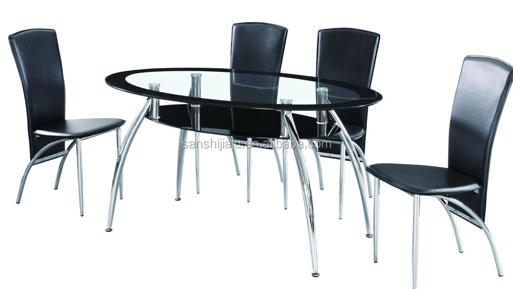 Wholesale Modern Glass Dinning Table,High Quality American Dining Set