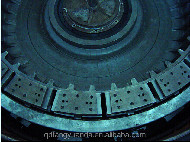 特化した中国タイヤ製造機を硬化させるための巨大なラジアルタイヤ仕入れ・メーカー・工場
