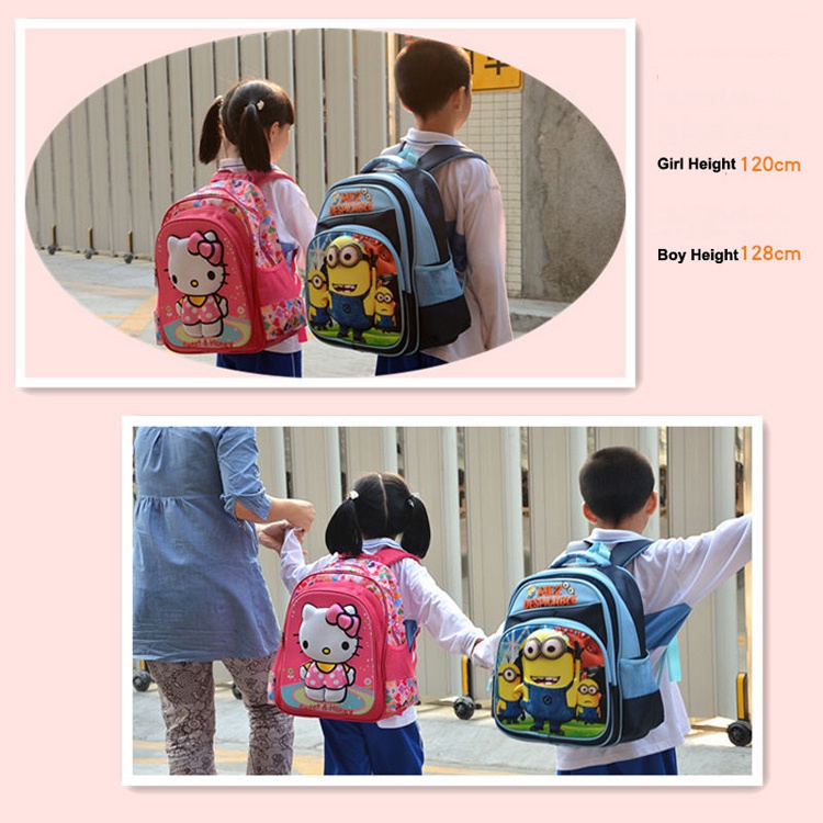 Top Sales Exclusive Minions Children Backpack