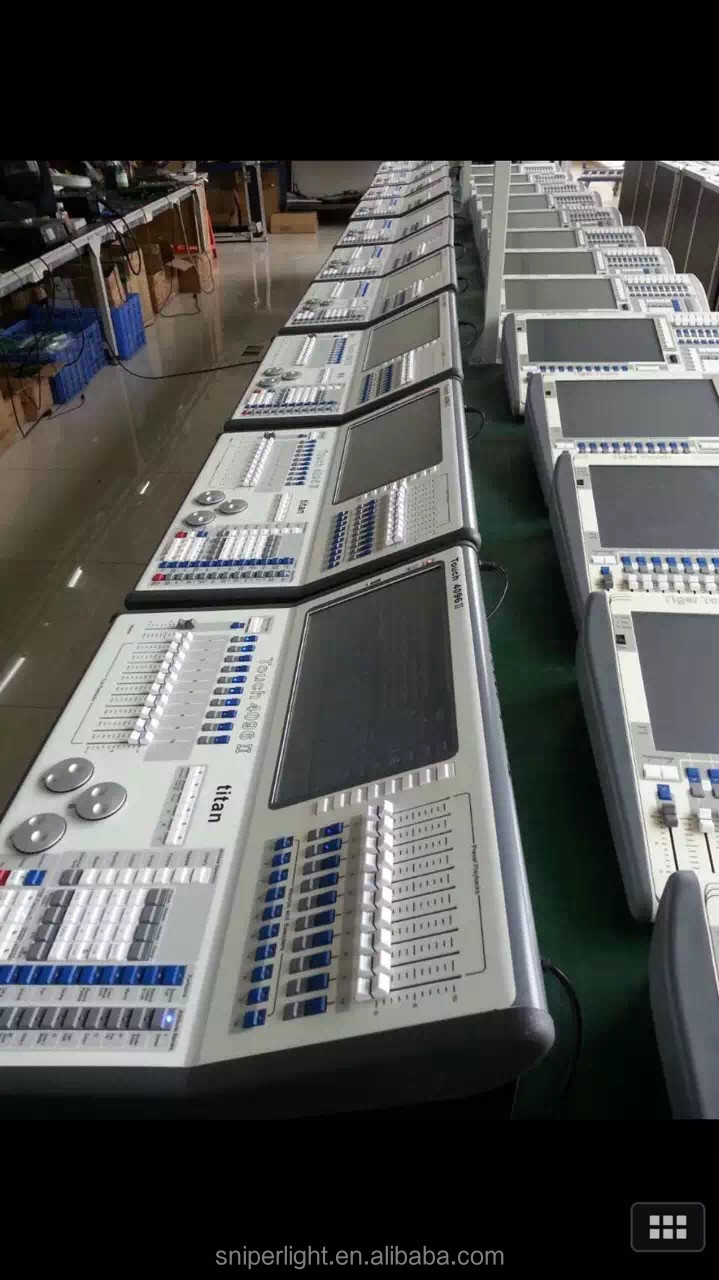 タイタン9.04096+avoliteタッチソフトウェア、 タイタン9.0バージョンdmxコントローラー、 4096タッチライティングコンソール仕入れ・メーカー・工場