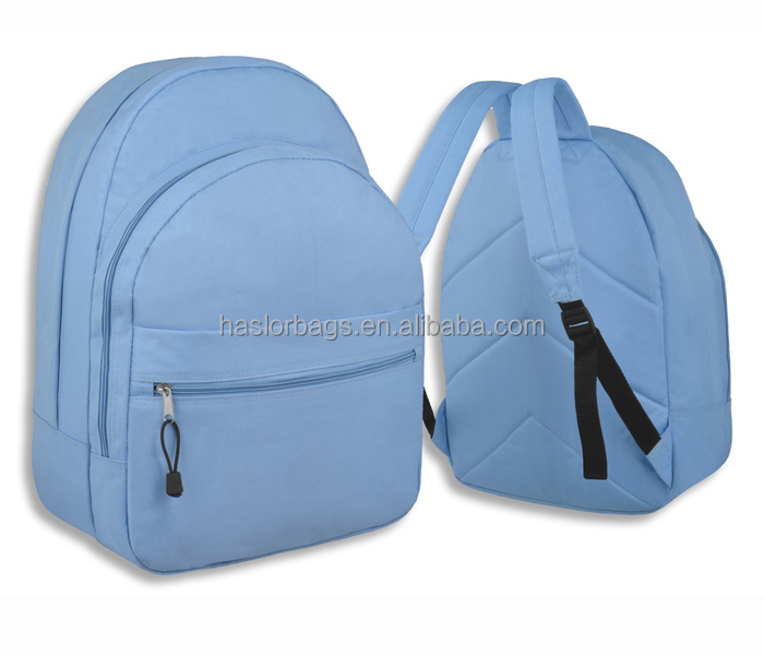 Custom made cheap plain promotional backpack
