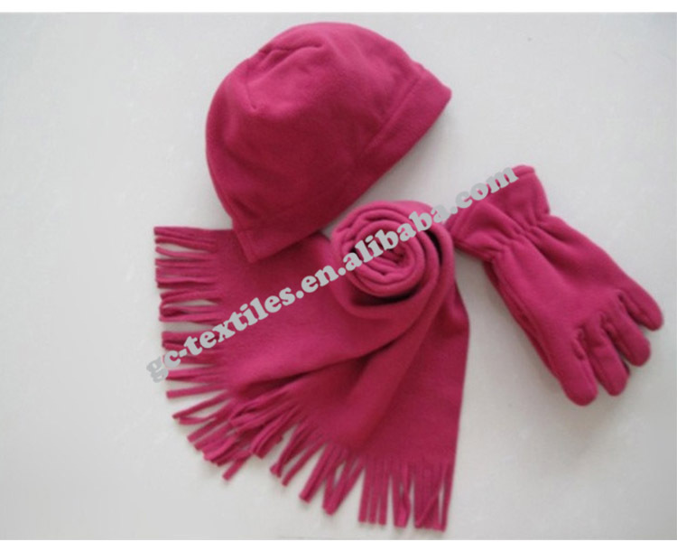 卸売中国メーカーのサプライヤーのための新製品カスタムロゴ2015ファッションalibabaの女性フリース帽子スカーフ手袋冬は、 セット問屋・仕入れ・卸・卸売り