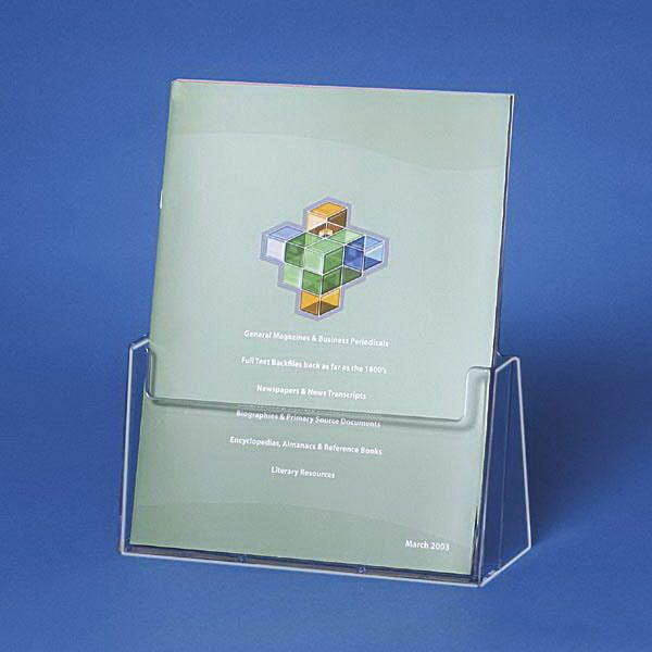 Tabletop Document Holder Clear Acrylic Office Literature Holder,A4
