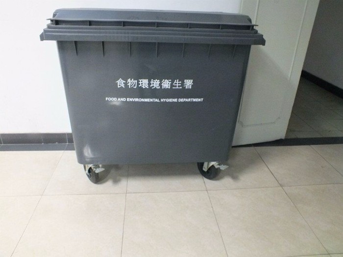 1100 liter Plastic Recycle Outdoor Waste Bin large garbage bins