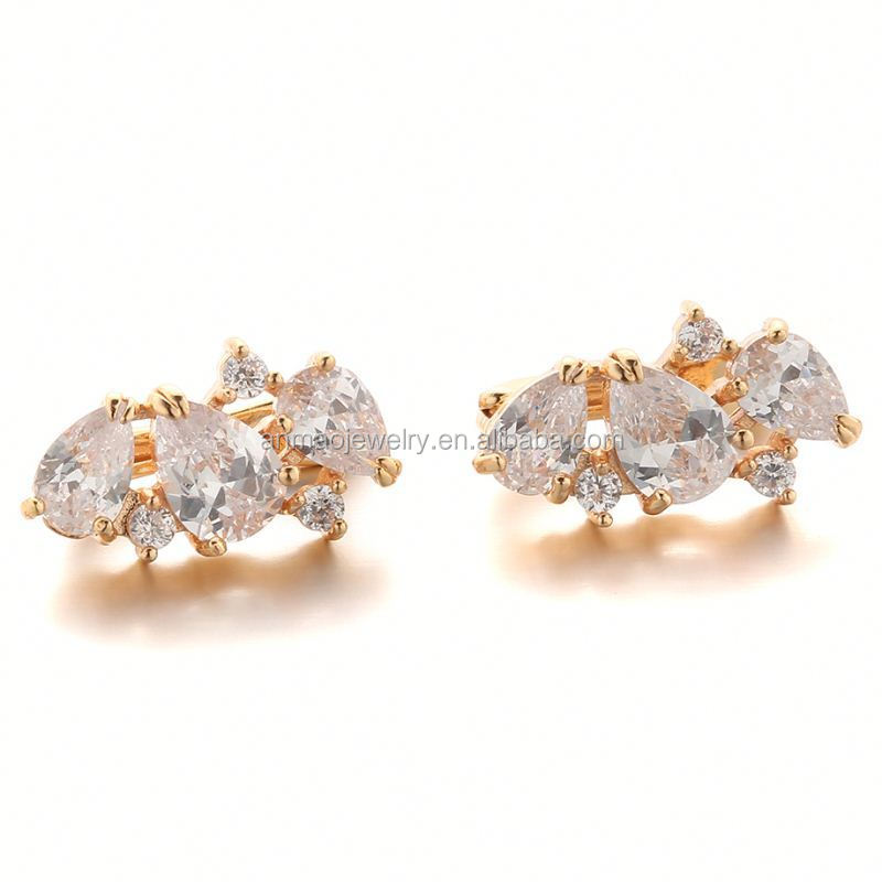 Single Gold Earring Gold Earrings Designs With