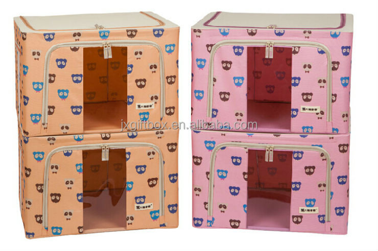 高- 品質のピンクの不- 織衣類収納袋/オーガナイザーバッグ/輸入家庭用品問屋・仕入れ・卸・卸売り