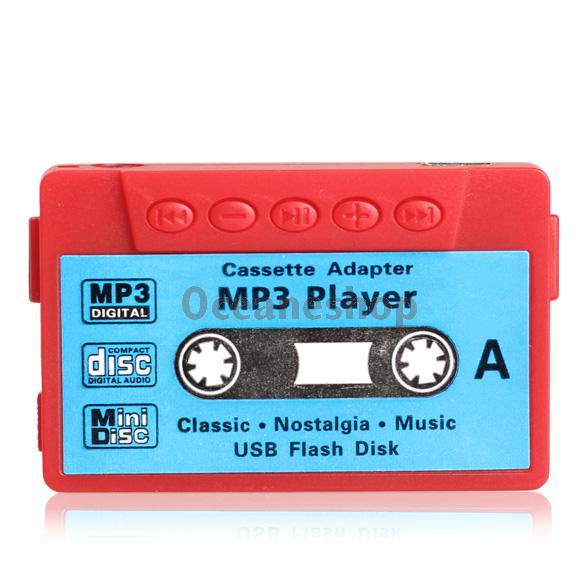 Купить мини mp3 плеер tf usb флэш-диск кассеты спикер красный r1bo в ...