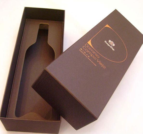 Round Red Wine Paper Box Printing Packaging Manufacture (Factory Supply)