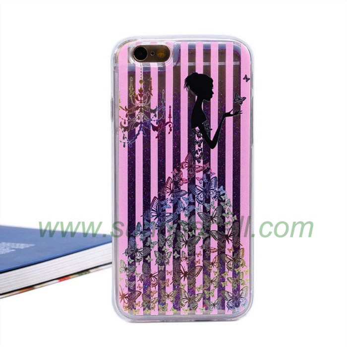 cartoon liquid phone case for iphone 6s (4)