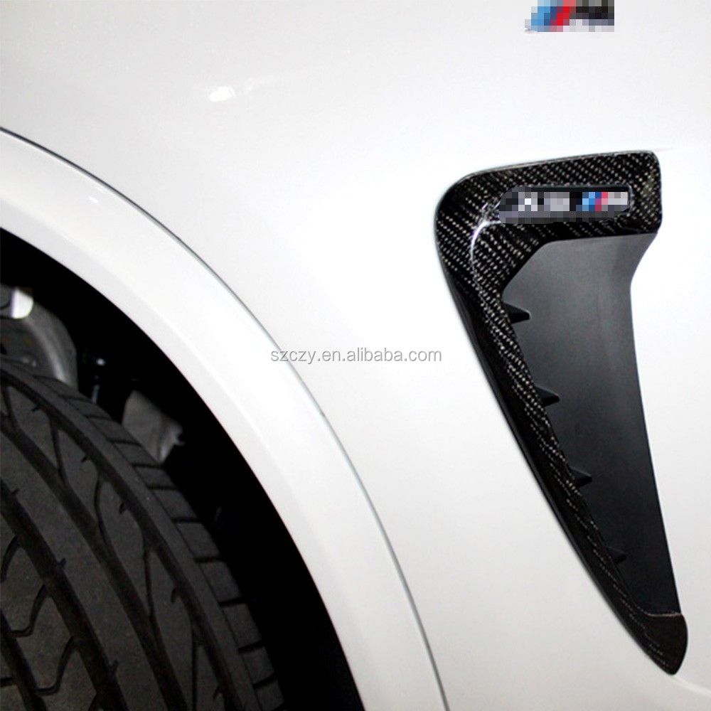 Carbon Fiber Auto Air Side Vents Intakes For Bmw X6m F16 X5m F15 1516