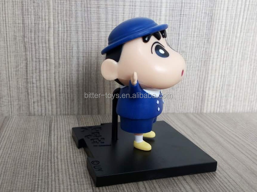 making plastic crayon shin-chan promotional action figure toy