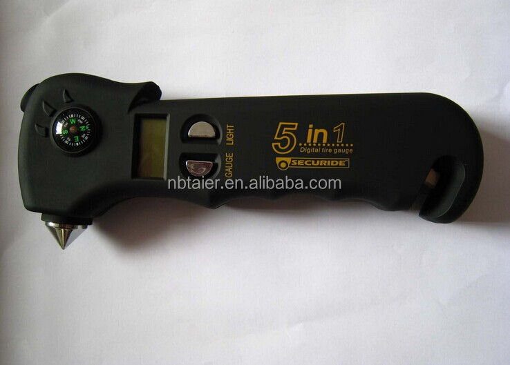 多機能5イン1デジタルディスプレイのタイヤgauge/タイヤ空気圧を測定/タイヤゲージ問屋・仕入れ・卸・卸売り