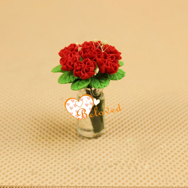 ドールハウスミニチュア1:12scale日本の粘土の花の人工粘土の花問屋・仕入れ・卸・卸売り