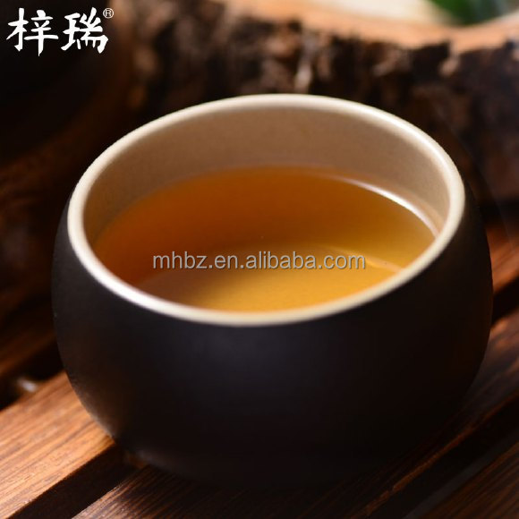 Healthy drinking unfermented puer teas